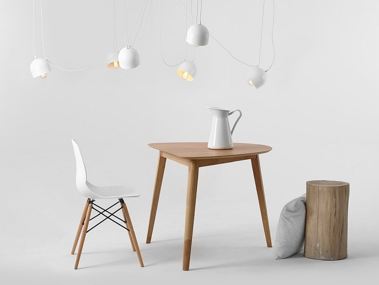 Lampa wisząca POPO 6 – biały