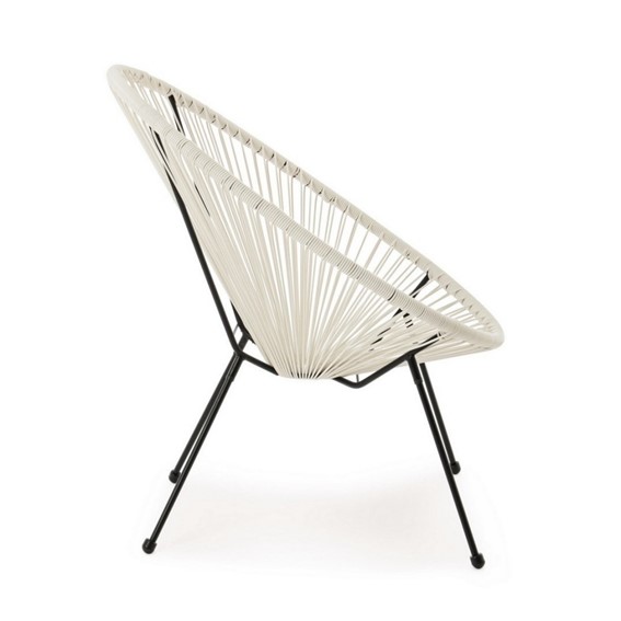 Krzesło Ogrodowe PARKER Biały