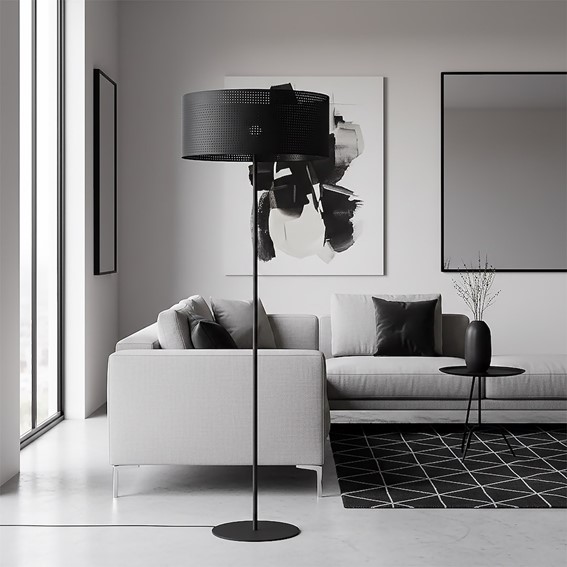 Lampa Podłogowa LUX LP1 Czarny