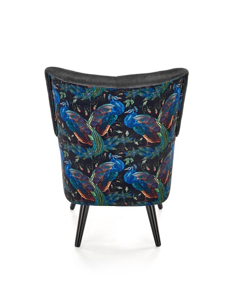 Fotel Wypoczynkowy PAGONI Czarny