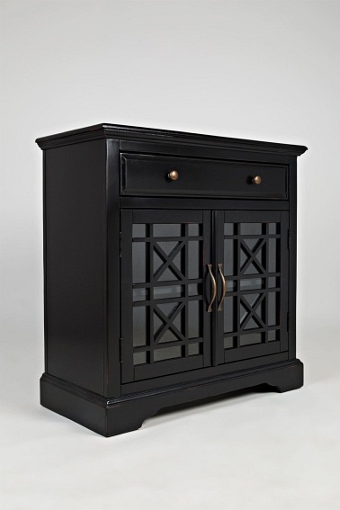 Komoda AV275-32 2D/1S Avola 38x82x82 Czarny