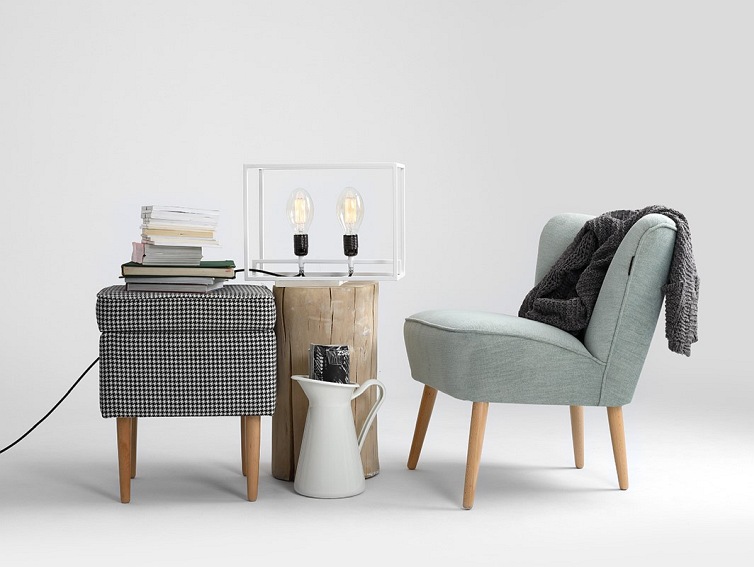 Lampa Stołowa METRIC TABLE Biały