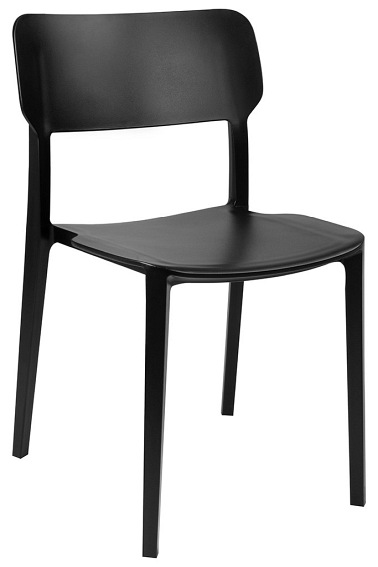 Krzesło Agat Premium 49x53x80 Czarny