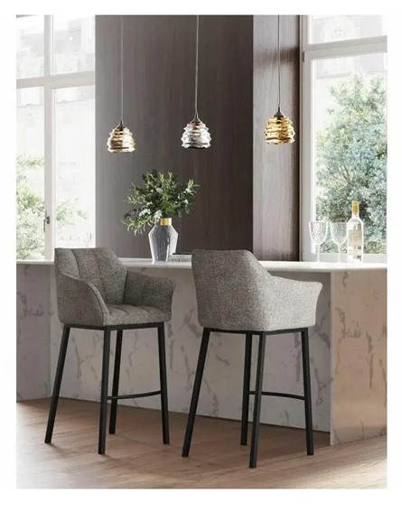 Krzesło Barowe THINKTANK 2 Szare