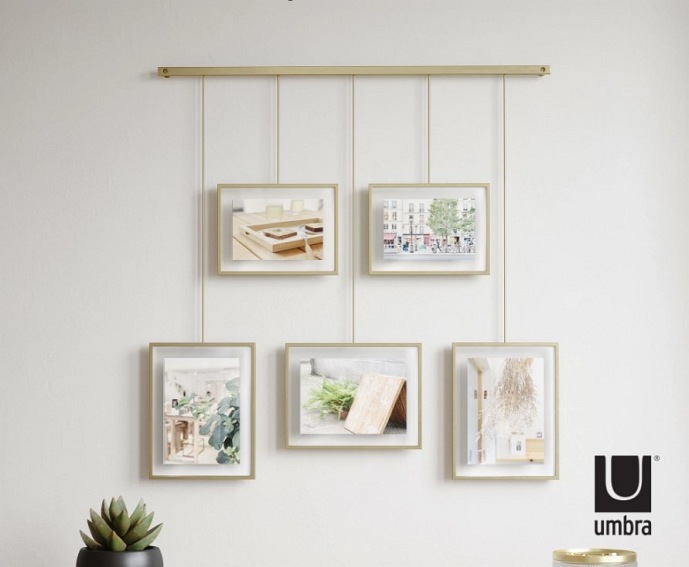 Ramka na Zdjęcia EXHIBIT Złoty