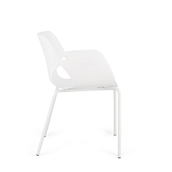 Krzesło LENNOX ARM Biały