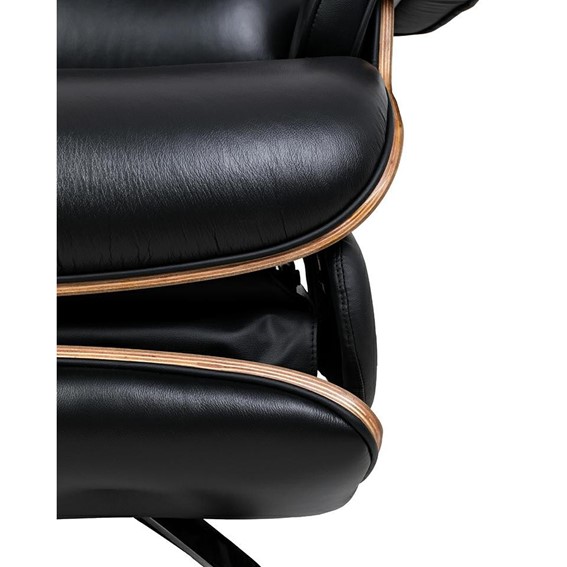 Fotel Biurowy LOUNGE AUTOMATIC Czarny