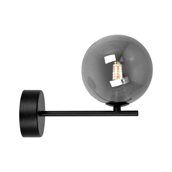 Kinkiet DORI K-5558 Czarny/Grafitowy