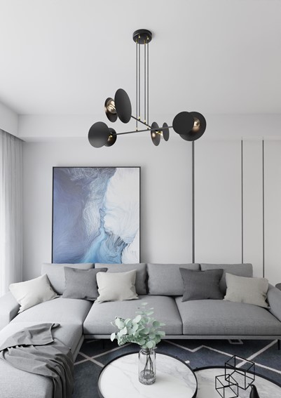 Lampa Sufitowa IDEA 4 Czarny