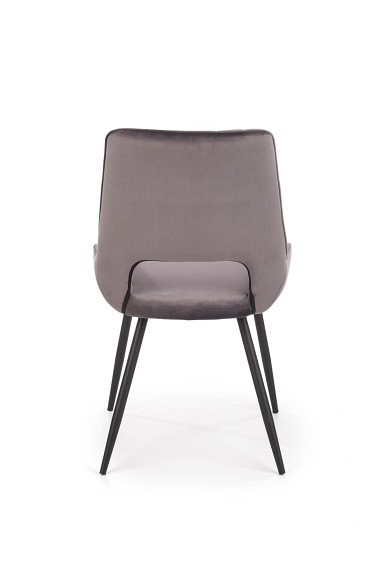 Krzesło K404 Czarny/Popielaty