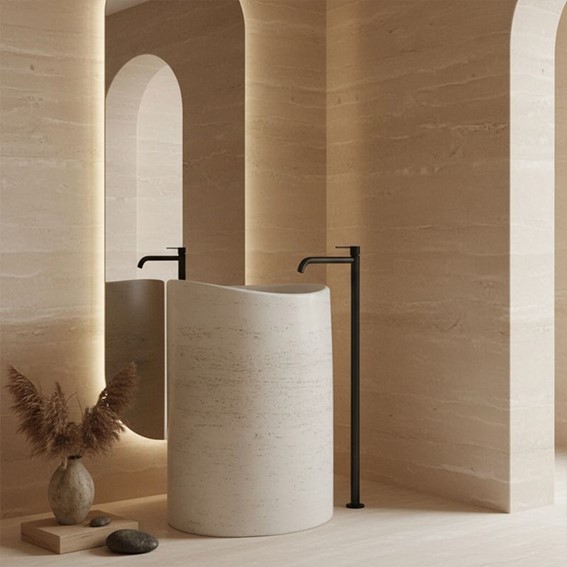 Umywalka Wolnostojąca MERLO Beżowy