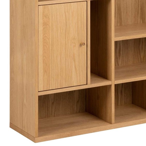 Regał RANGOON Szeroki Dąb