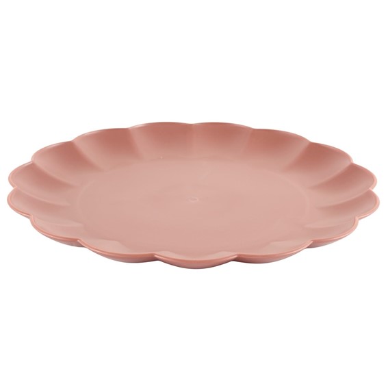 Talerz Obiadowy IRIS 25,5cm Różowy
