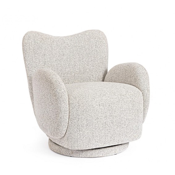 Fotel Obrotowy HARPER Szary