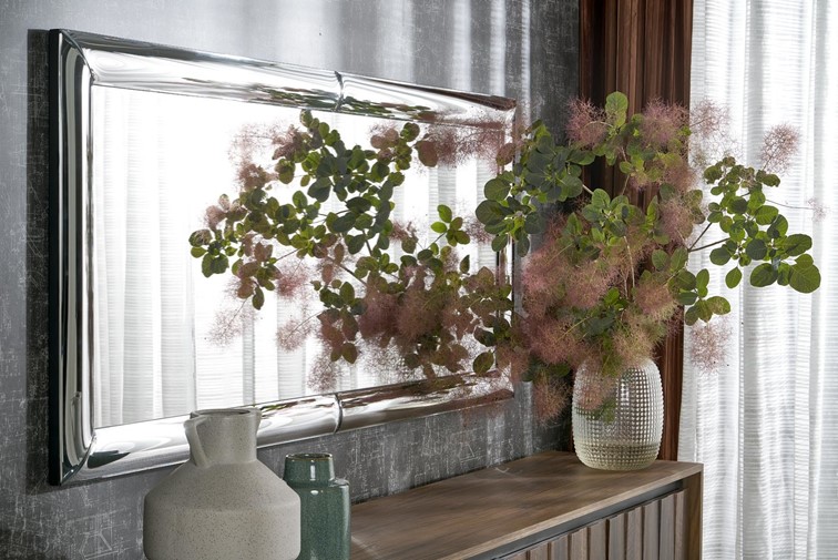 Lustro Ścienne ABISSO Srebrny