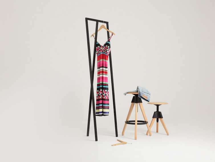 Wieszak KAYA S Czerwony