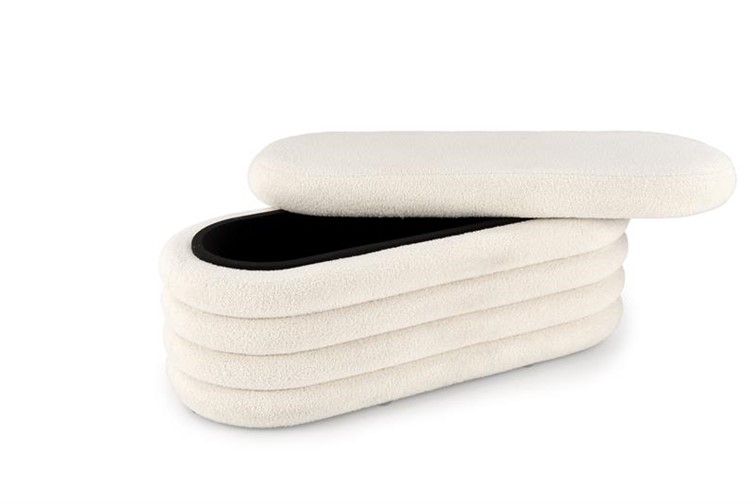 Ławka z Funkcją Pojemnika BLISS Kremowy