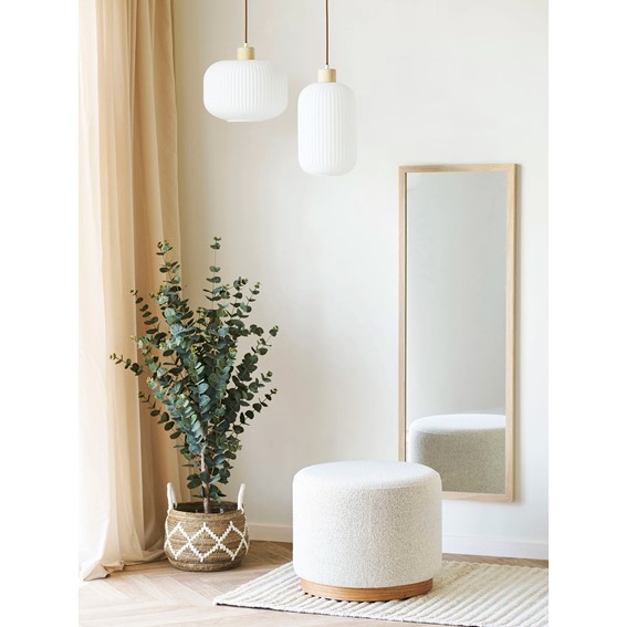 Lustro SCOTTSDALE 45x110cm Naturalny