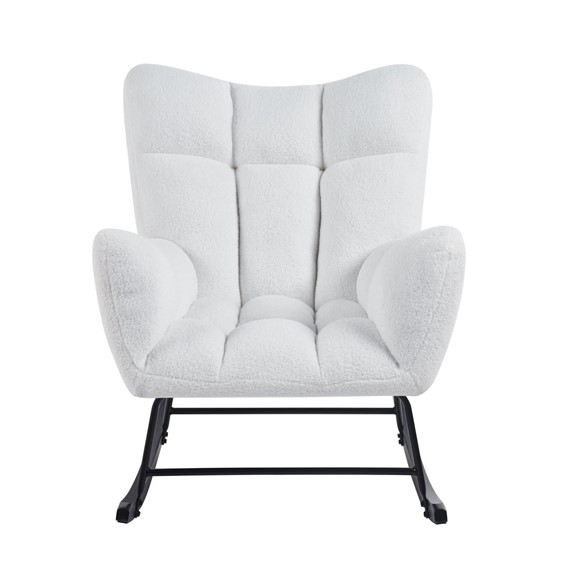 Fotel Bujany TEDDY FR4-FX Biały