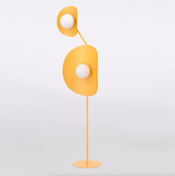 Lampa Podłogowa DELULU LP2 Pomarańczowy