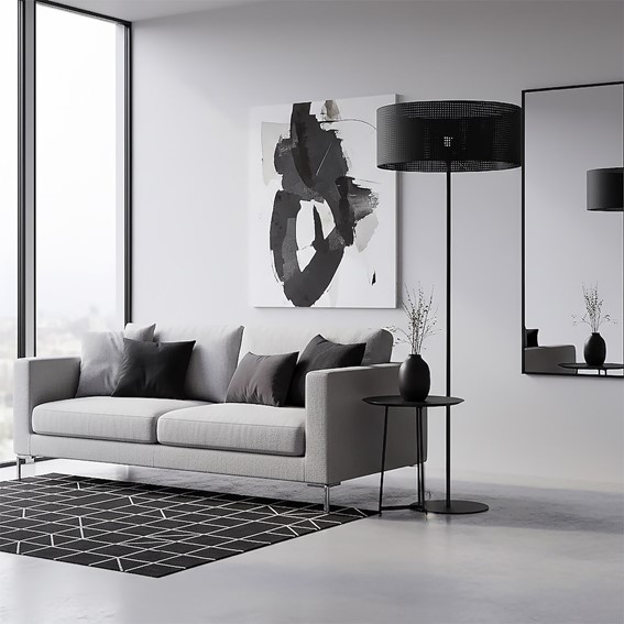 Lampa Podłogowa LUX LP1 Czarny