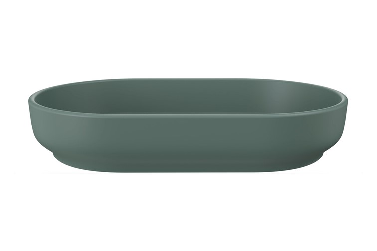 Umywalka Nablatowa RIVER Zielony Mat