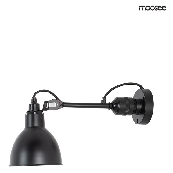 Lampa Ścienna FRANK Czarny