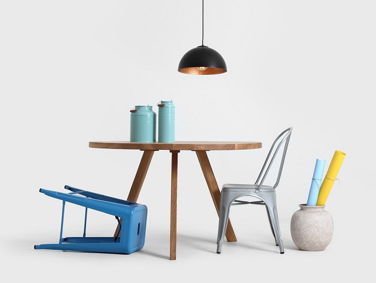 Lampa wisząca LORD 35 – miedziano-czarny