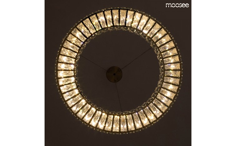 Lampa Wisząca ALLISIA 80 Złoty/Transparentny