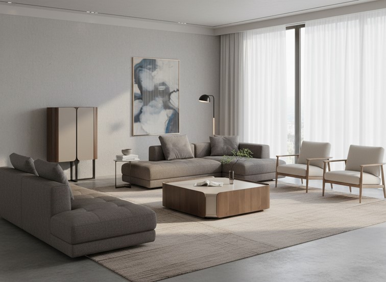 Komoda SILENO SE08 Brązowy