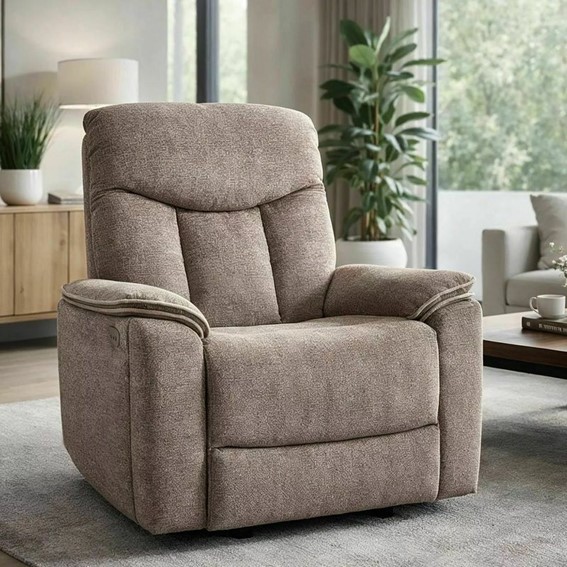 Fotel Rozkładany ODYS RAVEN Ciemny Beż