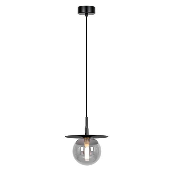 Lampa Wisząca FERMI K-5380 Czarny/Grafitowy