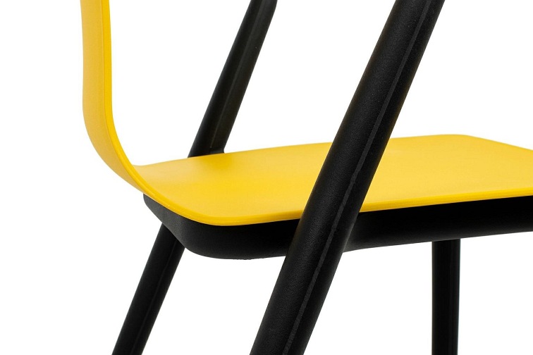 Krzesło Vincent 54x54x89 Żółty