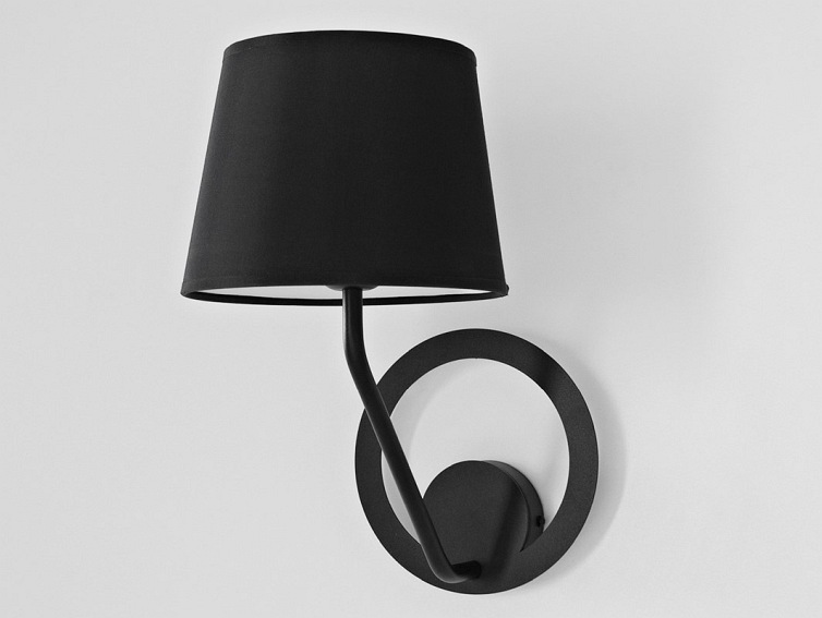 Lampa Ścienna Shade Wall 35x50x25 Czarny