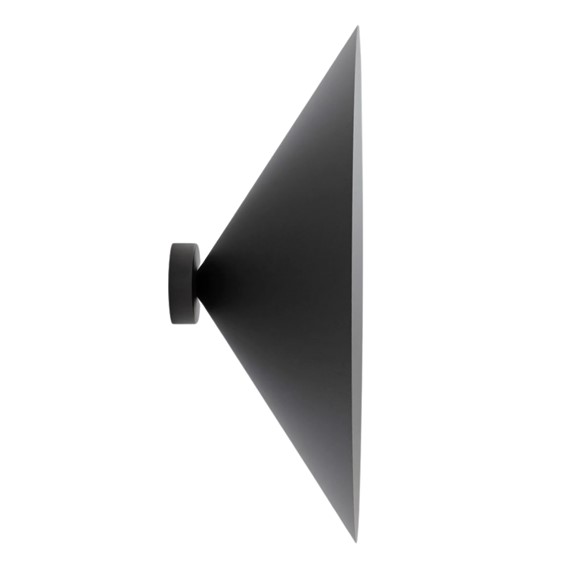Kinkiet MONO K1L Czarny/Opal