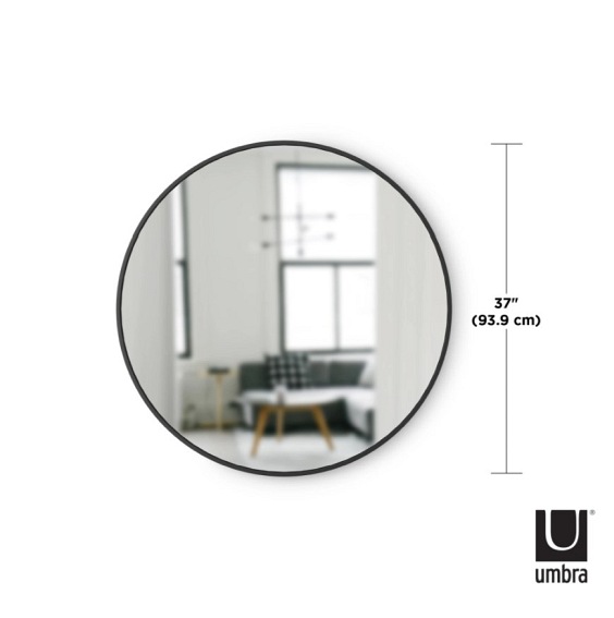 Lustro Wiszące HUB 94 Czarny