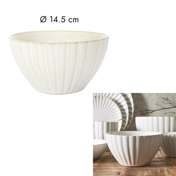 Miska VLORA fi14,5 Beżowy