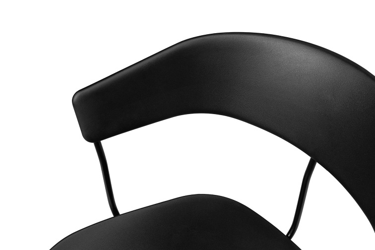 Krzesło JETT Czarny/Polipropylen