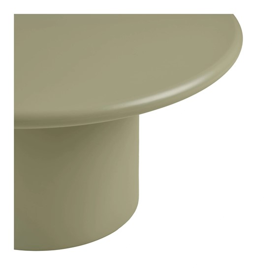 Stolik Kawowy NAGANO fi80 Zielony