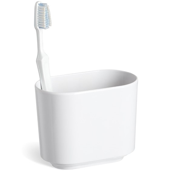 Kubek na Szczoteczki STEP Biały