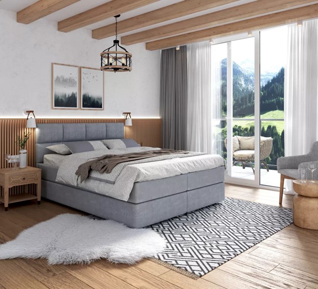 Łóżko Tapicerowane HARMONY 80x200