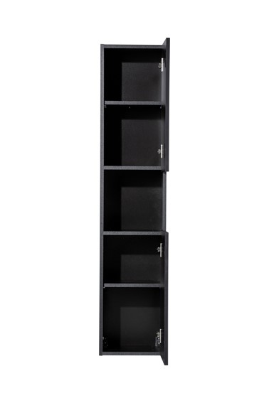 Szafka Wysoka NOVA D 80-03-2D Czarny