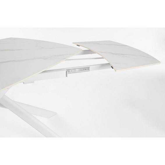 Stół Ogrodowy JOAKIM Rozkładany 160-240 Biały