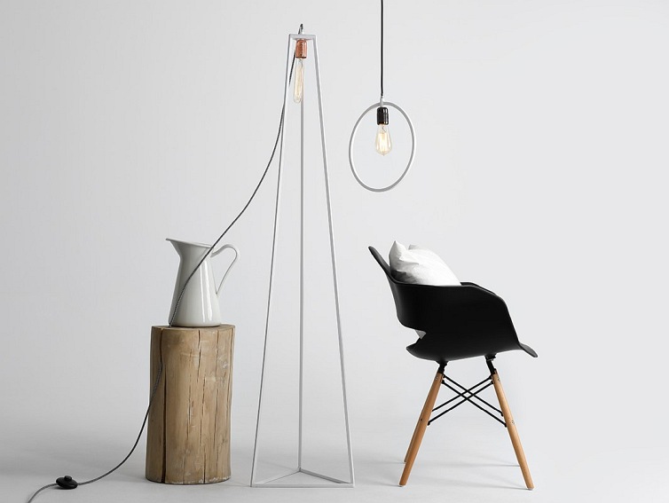 Lampa Podłogowa TRIMETRIC FLOOR Biały