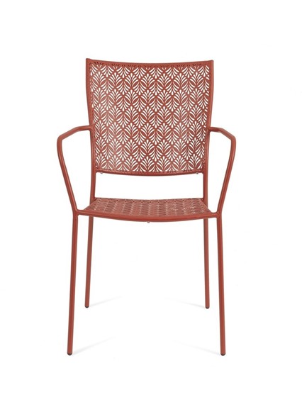 Krzesło Ogrodowe LIZETTE Czerwony