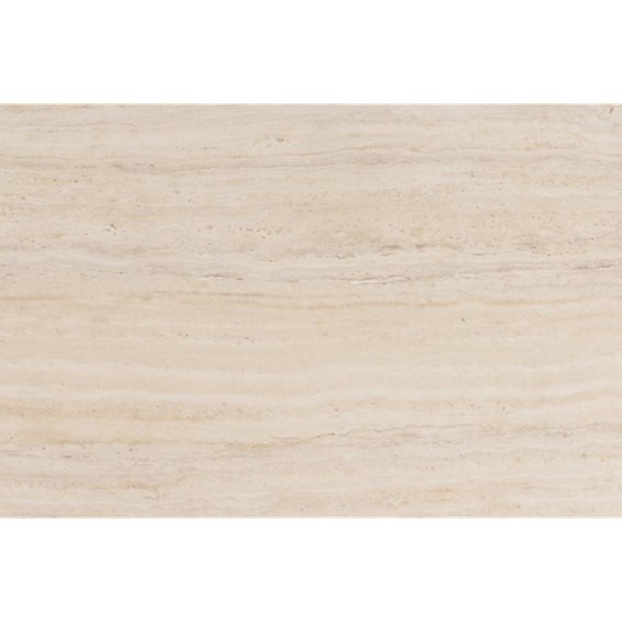 Stolik BAROSSA 40x40cm Beżowy Trawertyn