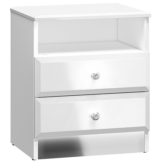Szafka nocna GLAMOUR 04 Biały