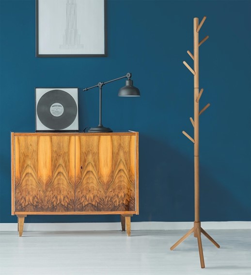 Wieszak Bukowy MADURA Czarny