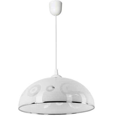 Lampa Wisząca SIMI H Biały/Chrom