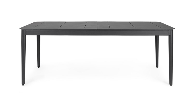 Stół Rozkładany Ogrodowy NEBULA (300-200)x100cm Czarny